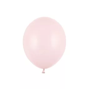   Erős léggömb - 43 cm - pasztell halvány rózsaszín - 25 db/csomag