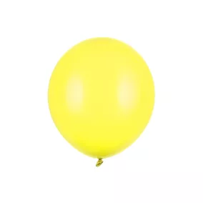   Erős léggömb - 43 cm - pasztell citromsárga - 25 db/csomag