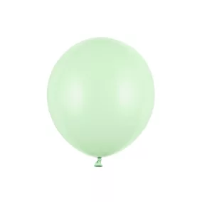   Erős léggömb - 43 cm - pasztell pisztáciazöld - 25 db/csomag
