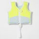 Sunnylife Gyerek úszómellény - Salty the Shark Aqua Neon Yellow
