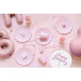 Happy Birthday szülinapi gyerták - pink