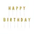 Happy Birthday feliratos gyertyák