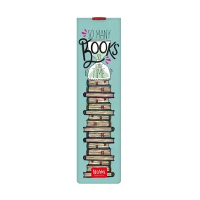   Legami könyvjelző gumipánttal - So many books so little time