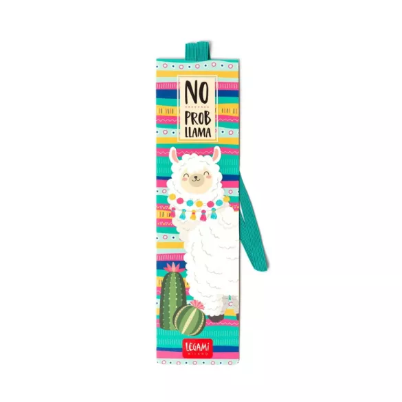 Legami könyvjelző gumipánttal (17 -5x4 -7 cm) - lámás