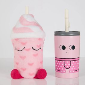 Asobu Fuzzie plüss kulacs - Lulu 350 ml