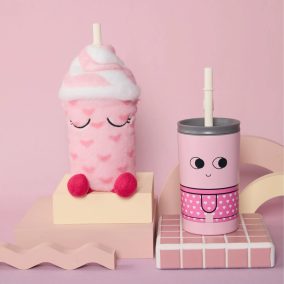 Asobu Fuzzie plüss kulacs - Lulu 350 ml