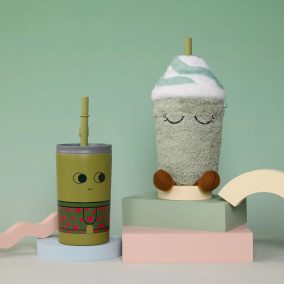 Asobu Fuzzie plüss kulacs - Mimi 350 ml