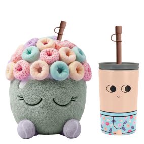 Asobu Fuzzie plüss kulacs - Sunny 350 ml