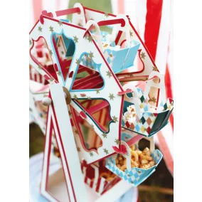 Snack tartó állvány - Óriáskerék - 33x48 cm