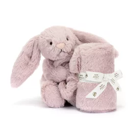 Jellycat szundikendő - Rózsa nyuszi díszdobozban