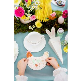 Tyúk formájú szalvéta