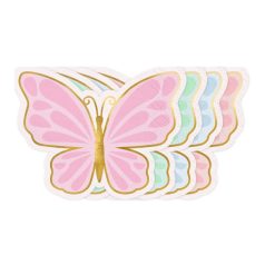 Pillangós szalvéták - 16x12 cm 12 db-os csomag