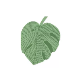   Monstera levél formájú szalvéták - 29 -1 × 36 cm - zöld - 12 db/csomag