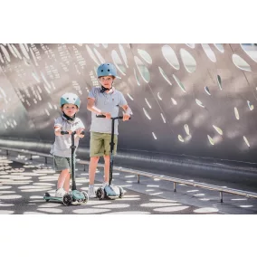 Scoot and Ride Highwaykick 5 LED roller - Steel