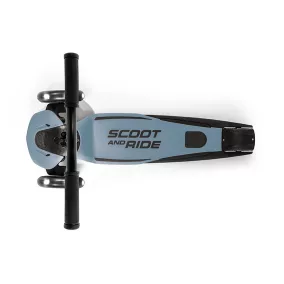 Scoot and Ride Highwaykick 5 LED roller - Steel