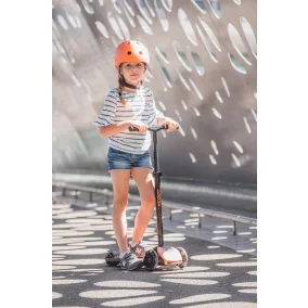 Scoot and Ride Highwaykick 5 LED roller - Peach
