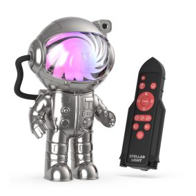 MOB Csillagprojektor - Asztronauta - Ezüst - Nagy