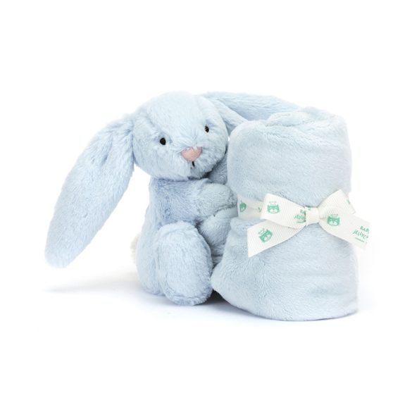 Jellycat szundikendő - Babakék nyuszi