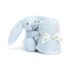 Jellycat szundikendő - Babakék nyuszi