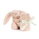 Jellycat szundikendő - Púder nyuszi