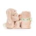 Jellycat szundikendő - Púder nyuszi