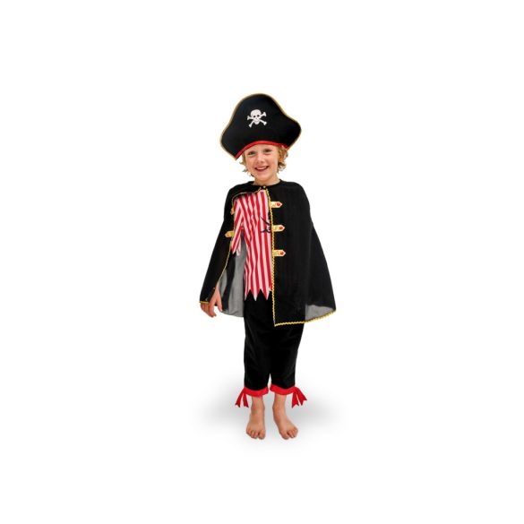 Kalóz jelmez - 116-128 cm - 5-8 év