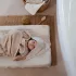 Little Dutch kapucnis fürdőlepedő 75x75 cm - Baby Bunny