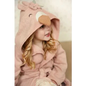 Little Dutch gyerek köntös 98/104 - flamingó
