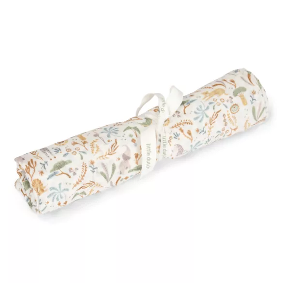 Little Dutch muszlin textilpelenka 120x120 cm - Safari Wonders