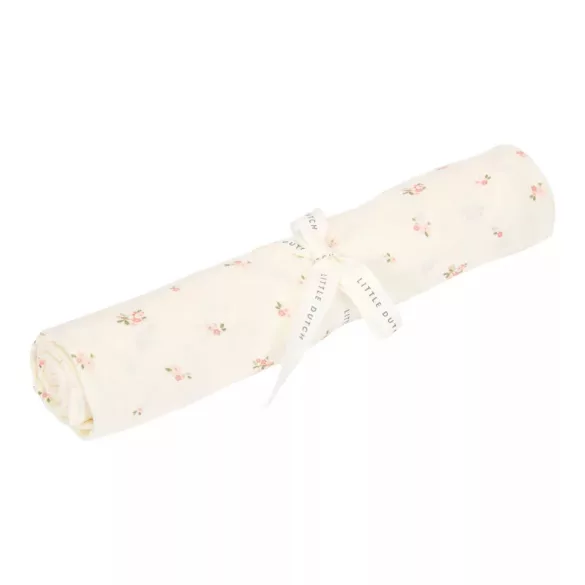 Little Dutch muszlin textilpelenka 120x120 cm Fairy Blossom