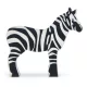 Zebra fajáték