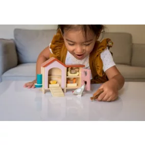 Tender Leaf Fa tyúkól tyúkokkal