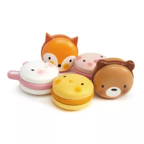 Tender Leaf Édes macaron sütik fából