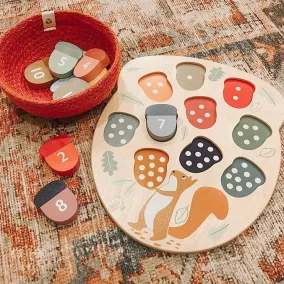 Tender Leaf Fa makk - 10 darab számozott makk