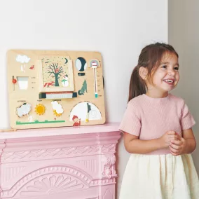 Fa meteorológiai állomás - fa képeslapokkal