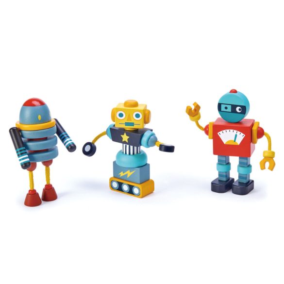 Robotépítés - kirakós játék