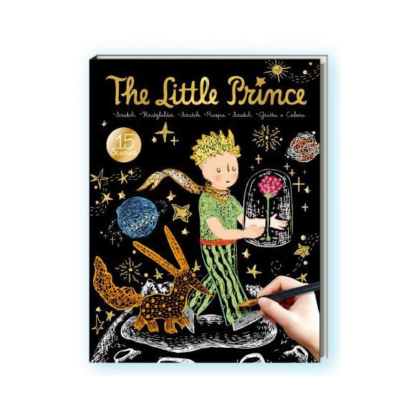 Avenir A kis herceg karckép könyv A4 méretű