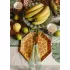 Safari mintás papír tányérok 23 cm vegyes 6 db/csomag