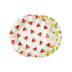 Gyümölcsös tányérok - 20 -5 cm - 6 db/csomag