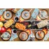 Kerékformájú papírtányér - 6 db-os szett