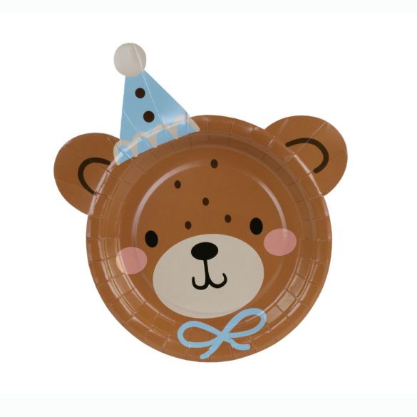 Macifejes party tányérok 23 cm 6 db-os csomag