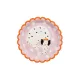 Party tányérok - Dalmata mintás 18x18 cm 6 db-os csomag