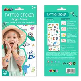 Avenir Lemosható tetoválás - A dzsungel állatai