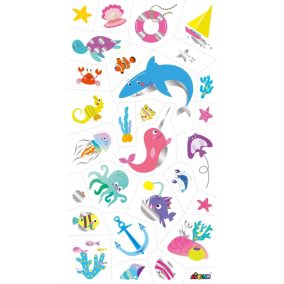 Avenir Lemosható tetoválás - Tengeri állatok
