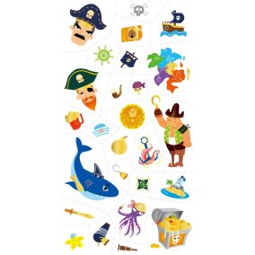 Avenir Lemosható tetoválás - Kalózok