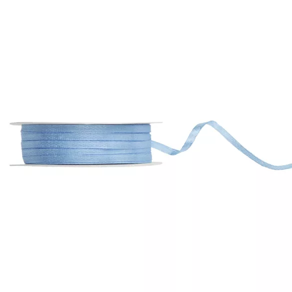 Szatén Szalag - Kék - 3 mm/50 m