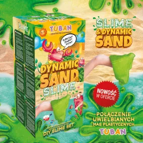 Tuban Slime és kinetikus homok szett - XL