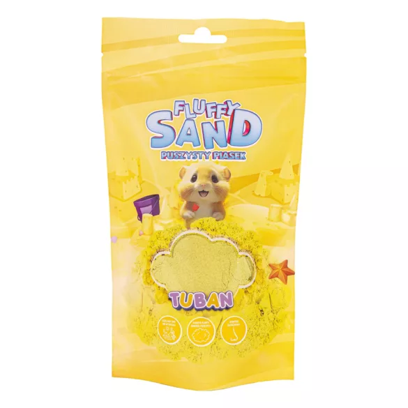 Tuban fluffy homok 90g - sárga