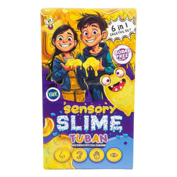 Tuban érzékszervi slime készlet - 6 az 1-ben - DIY