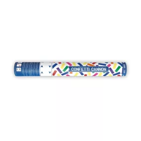 Konfetti ágyú - vidám színek - 40 cm